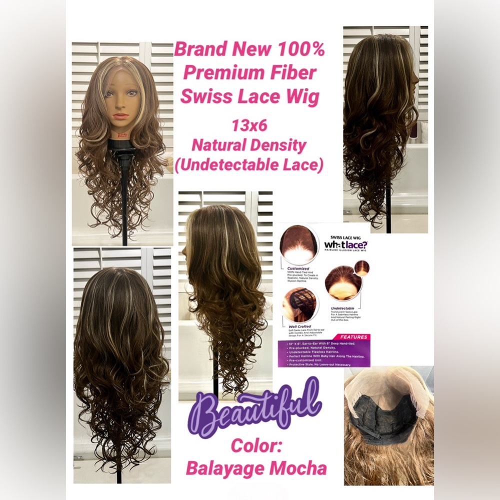 Brand New Woman’s Wig. Cloud 9 Swiss Lace Wig